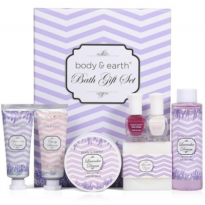 Famille de nettoyage d'ensemble de cadeau de gel de douche de soins de la peau