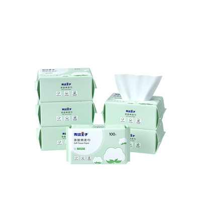 Le bébé sec d'OEM Disosable essuie le coton font face doucement aux chiffons de nettoyage secs