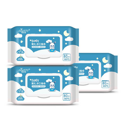 Chiffons humides jetables libres de nettoyage de tissus de produit chimique personnel d'Unscented