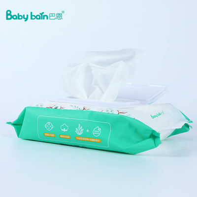 Chiffons humides jetables biodégradables de confort écologique pour le bébé et l'adulte