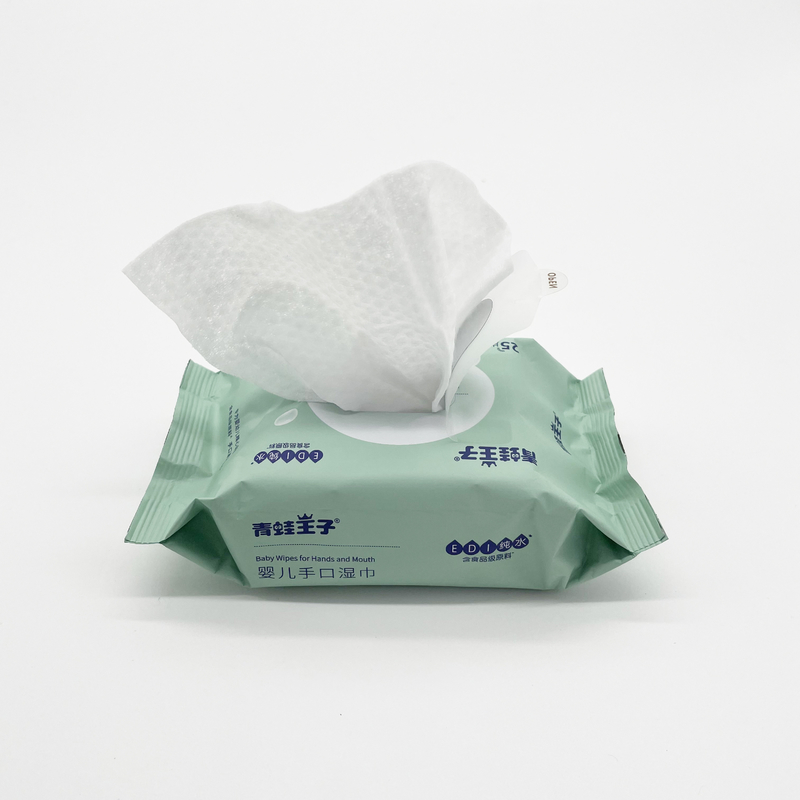 Chiffons humides jetables libres chimiques 99,9 chiffons faciaux épurés de bébé pour des nouveaux-nés