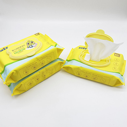 Lingettes humides biodégradables naturelles pour bébé à l'eau pure à 99,9 % pour la peau sensible du nouveau-né