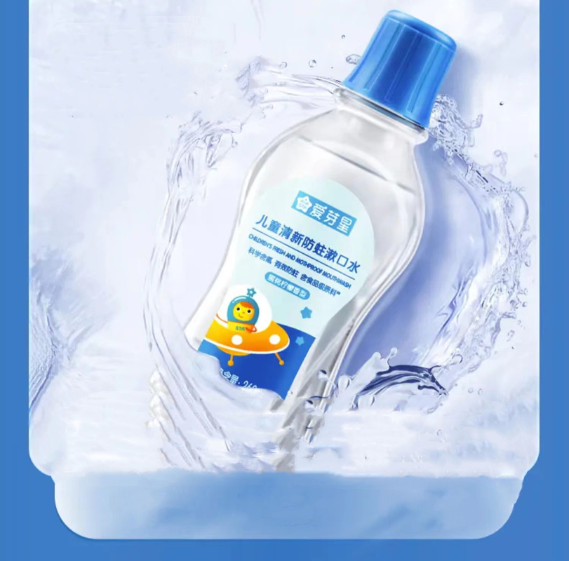 mite fraîche de soin du collutoire 260ml d'hygiène buccale des enfants oraux d'outil l'anti