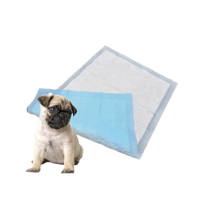 Protection jetable d'animal familier de Backsheet 60x90cm de PE avec du polymère absorbant superbe