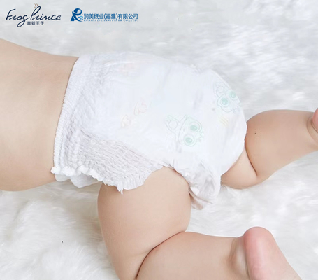 L'indicateur 360° d'humidité a équipé la couche-culotte jetable de bébé du pantalon cabreur de ceinture élastique